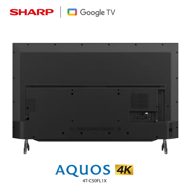 【SHARP 夏普】50型 AQUOS LED 4K Google TV聯網顯示器(4T-C50FL1X)