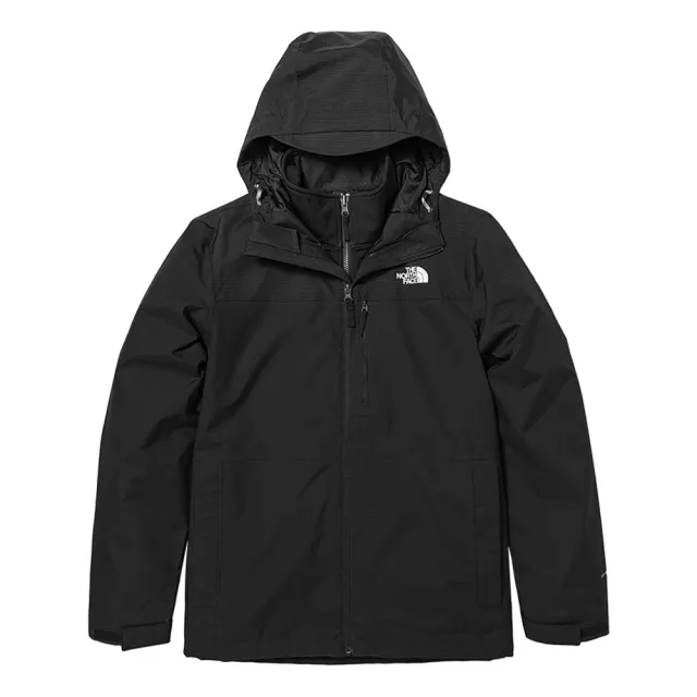 【The North Face 官方旗艦】男女款-連帽羽絨外套 / 三合一外套/內裡抓絨款/羽絨款(多款任選)