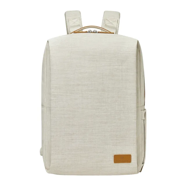 【Nordace】雙11 Siena Pro 17 米色後背包/書包/電腦包 ND1119-5(旅行登山遠足上班上學)