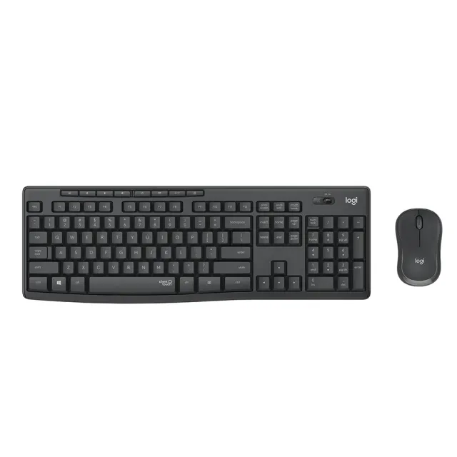 【Logitech 羅技】MK295 靜音鍵鼠組(2色)