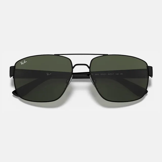 【RayBan 雷朋】雙槓太陽眼鏡(RB3663-001/31、002/31 60mm)