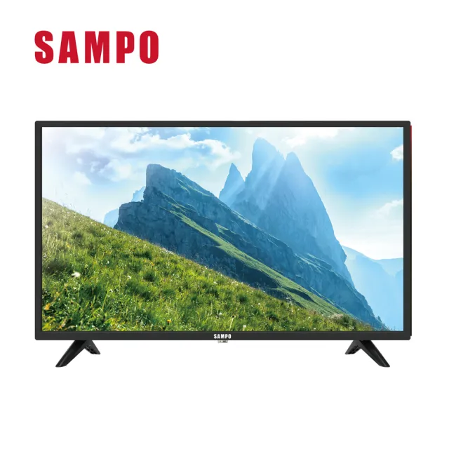 【SAMPO 聲寶】43型4K Google TV連網智慧顯示器+視訊盒(EM-43JDT230+MT-230)