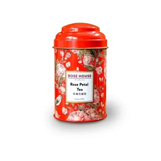 【古典玫瑰園】英式玫瑰花瓣特調茶立體茶包20入罐裝(玫瑰;花瓣;古典玫瑰園)