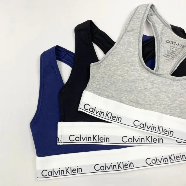 【Calvin Klein 凱文克萊】CK 內衣 無襯墊 F3785 三色 Calvin Klein 無鋼圈內衣 運動內衣 女內衣(內衣)