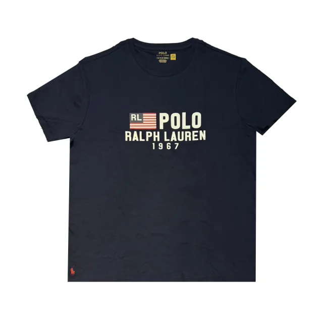 【RALPH LAUREN】男生 POLO 短袖 男女款 情侶款 國旗(平輸品)