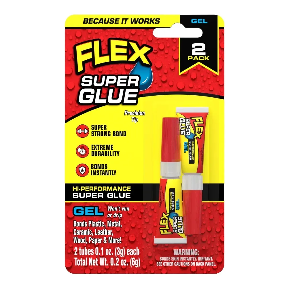 【FLEX SEAL】Flex Super Glue飛速超級瞬間膠3g*2入(膏狀)