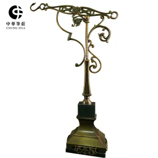 【中華筆莊】藝術銅製筆架A款 高65cm(台灣品牌)