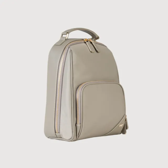 【BRAUN BUFFEL 德國小金牛】瑪普爾 後背包-卡其色(BF837-72-KA) 女包送禮推薦