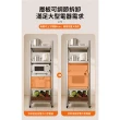 【慢慢家居】四層60寬-全碳鋼超耐重廚房可移動電器架置物架(W60xD40.5xH125cm)