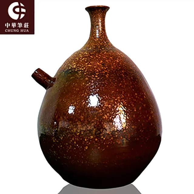 陶器花器「大地の歌」