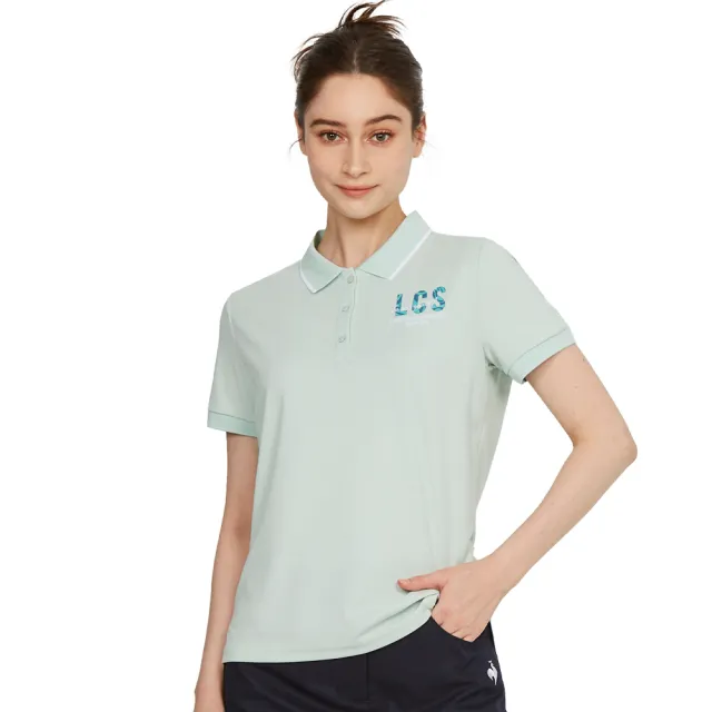 【LE COQ SPORTIF 公雞】休閒經典短袖POLO衫 男女款-4色-LWT21841_LWT22841