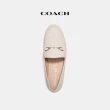 【COACH蔻馳官方直營】HALEY樂福鞋-粉筆白色(G3110)