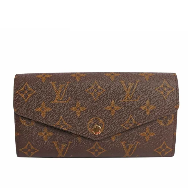 【Louis Vuitton 路易威登】Monogram SARAH新改款發財長夾(M60531)