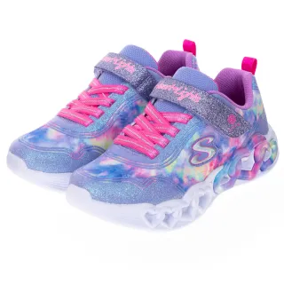 【SKECHERS】女童系列 燈鞋 INFINITE HEART LIGHTS(303753LLVMT)