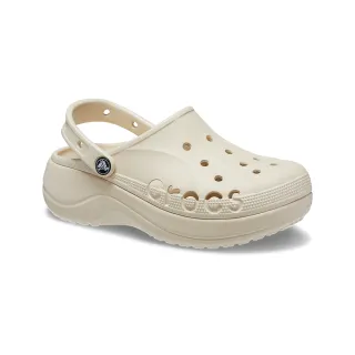 【Crocs】女鞋 貝雅厚底經典雲朵克駱格(208186-11S)