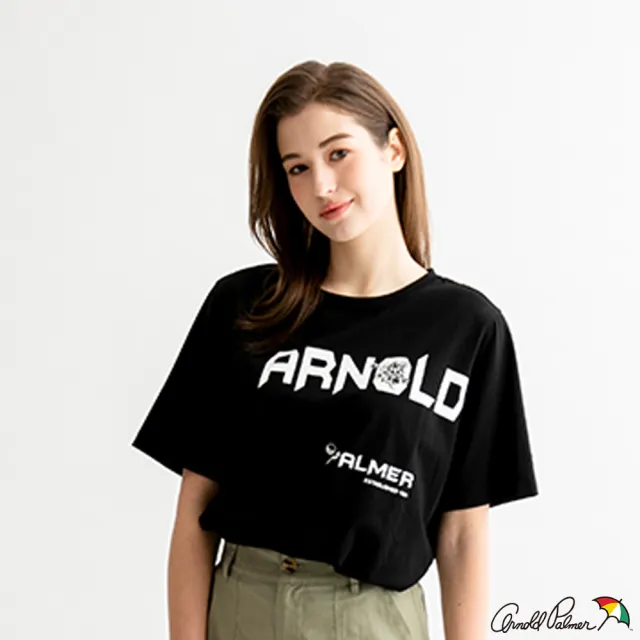 【Arnold Palmer 雨傘】男女裝-品牌經典LOGO短袖T&襯衫 多款選(MOMO特談最低價)
