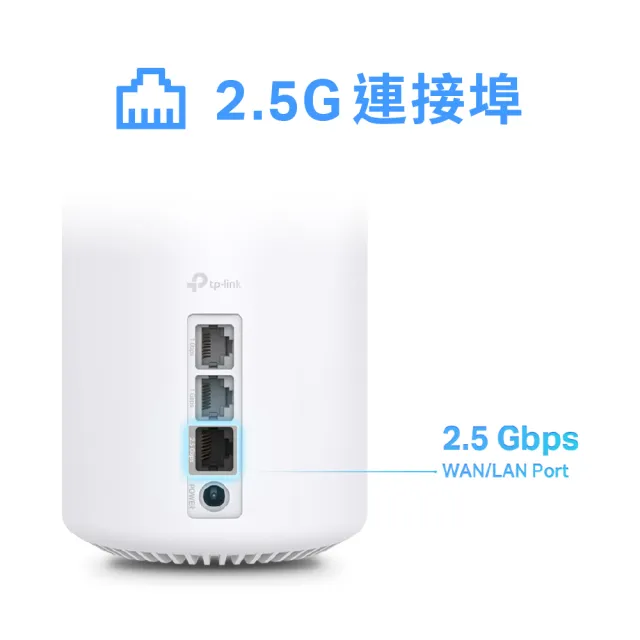 【TP-Link】三入組-Deco X80 AX6000 WiFi 6 雙頻 AI-智慧漫遊 真Mesh 無線網路網狀路由器(Wi-Fi 6分享器)