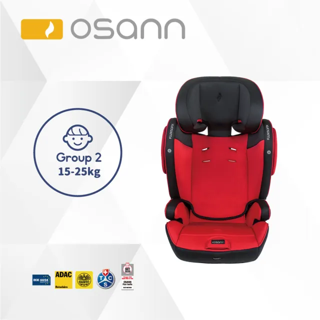 【Osann】Flux Isofix(2-12歲成長型汽座)