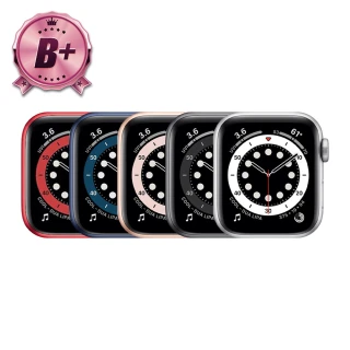 【Apple】B+ 級福利品 Apple Watch S6 GPS 40mm 鋁金屬錶殼(副廠配件/錶帶顏色隨機)