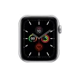 【Apple】B+ 級福利品 Apple Watch S5 GPS 40mm 鋁金屬錶殼(副廠配件/錶帶顏色隨機)