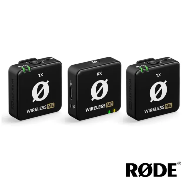 【RODE】Wireless Me Dual 一對二無線麥克風(公司貨)