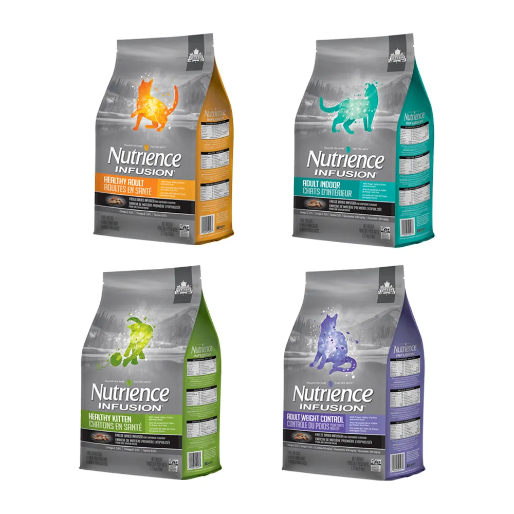 【Nutrience 紐崔斯】INFUSION天然貓寵糧系列/2.27kg(成貓飼料、全齡貓飼料、添加益生菌、WDJ)