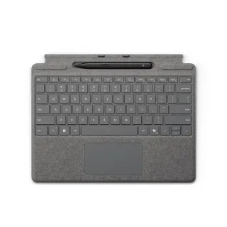 【Microsoft 微軟】Surface Pro 特製版專業鍵盤蓋 內含第2代超薄手寫筆 - 兩色任選(with CoPilot Cons)