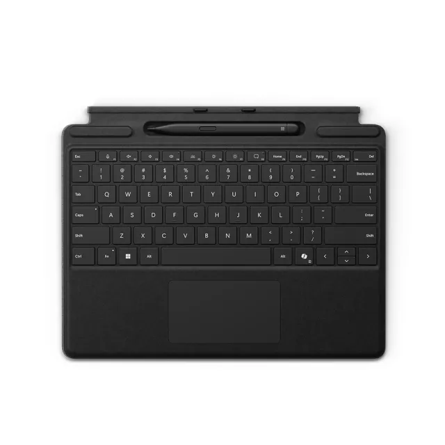 【Microsoft 微軟】Surface Pro 特製版專業鍵盤蓋 內含第2代超薄手寫筆 - 兩色任選(with CoPilot Cons)