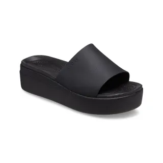 【Crocs】女鞋 布魯克林涼拖鞋(208728-001)