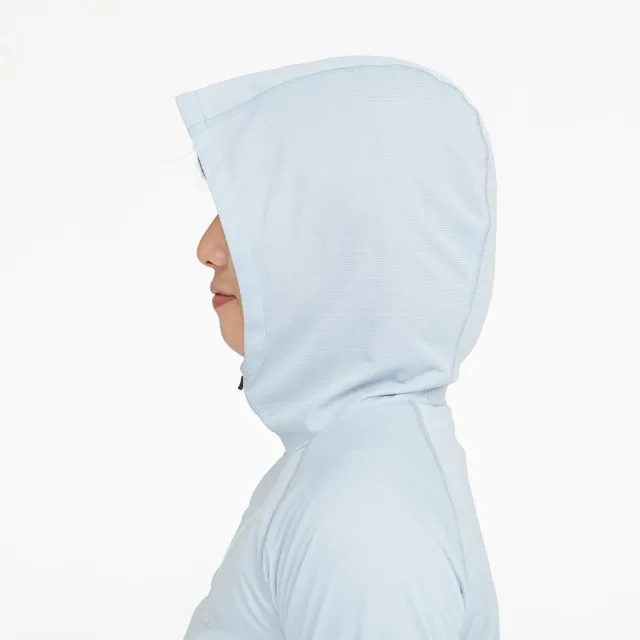 【mont bell】Cool Full-Zip hoodie女款UV連帽外套 薰衣草紫(1114637LV)