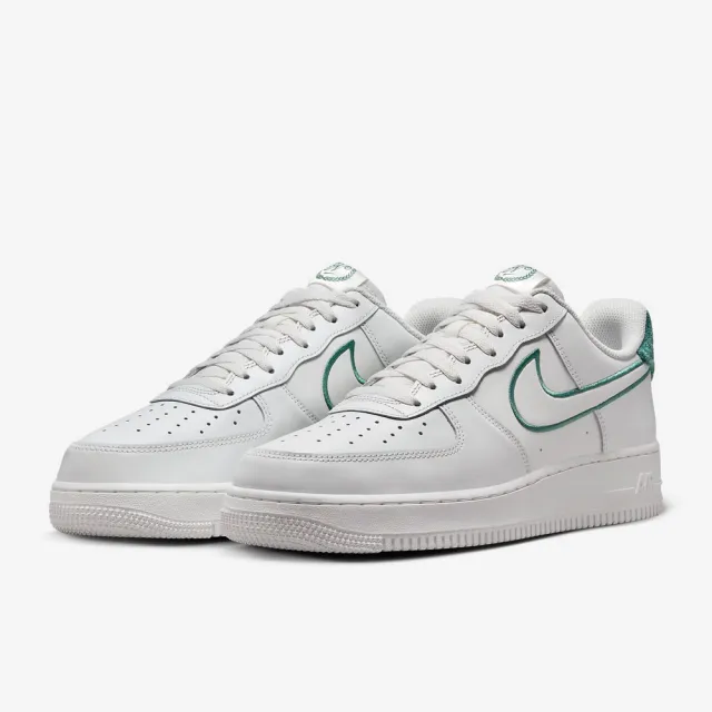 【NIKE 耐吉】運動鞋 休閒鞋 男鞋 女鞋 AIR FORCE 1 07 LV8 Resort and Sport 白 綠 底筒 AF1(FN8349100)