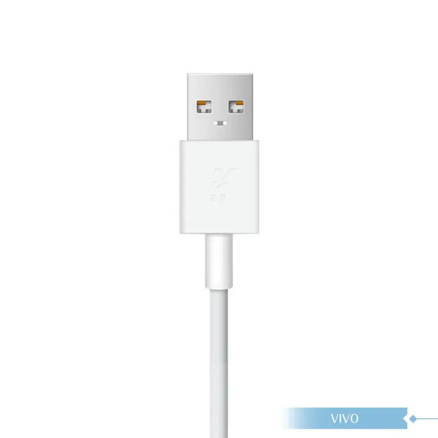 【vivo】3A 原廠 Type-C to USB-A 閃充充電線-密封裝 33W Max(11V/3A)