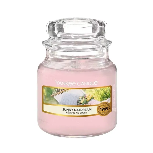 【YANKEE CANDLE】香氛蠟燭 104g(多款任選/平行輸入/蓬鬆毛巾/裁剪玫瑰/美夢成真/嬰兒爽身粉)