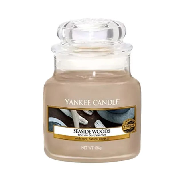 【YANKEE CANDLE】香氛蠟燭 104g(多款任選/平行輸入/蓬鬆毛巾/裁剪玫瑰/美夢成真/嬰兒爽身粉)