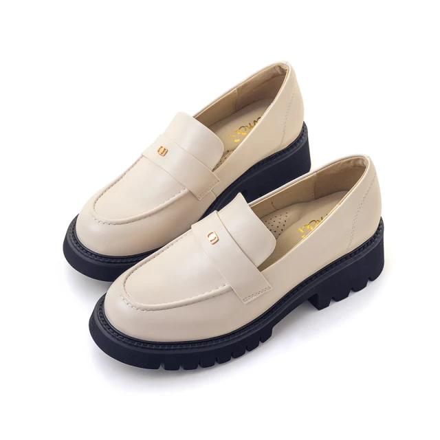 amai 甜辣學院風厚底樂福鞋 瑪麗珍 瑪莉珍 粗跟 厚底鞋