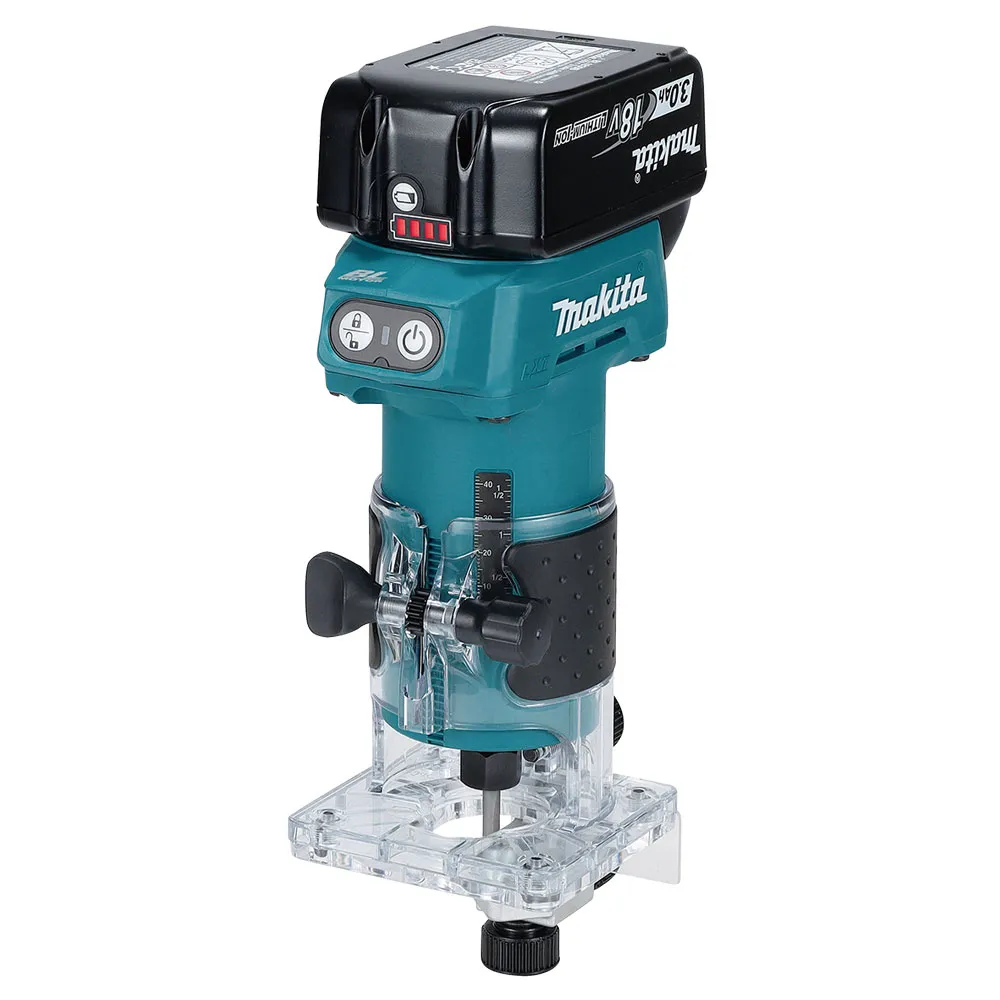 【MAKITA 牧田】DRT52Z 18V無刷木工修邊機 單主機 無電池 無充電器(DRT52Z)