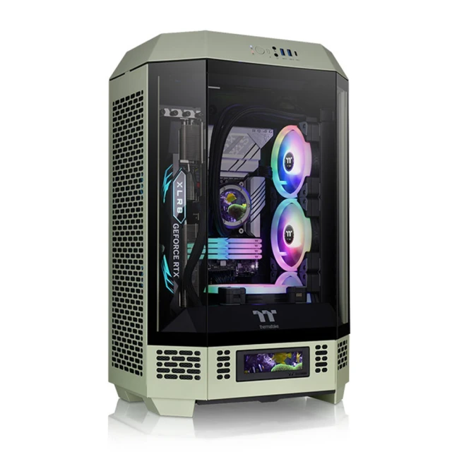 Thermaltake 曜越 The Tower 300 M-ATX 機殼 +GF A3 650W 金牌 日系全模組 ATX3.0 PCIE 5.0(機殼+電供)