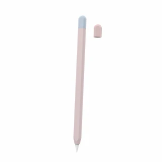 【AHAStyle】Apple Pencil 2代/Pro 超薄矽膠筆套 兩色上蓋撞色款