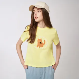 【MOMA】可愛貓貓圓領T恤(兩色)