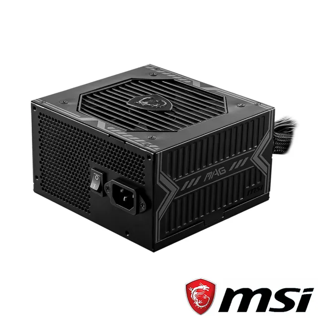 【MSI 微星】650W+機殼★MAG A650BN 80 PLUS電源供應器+MPG GUNGNIR 110R機殼