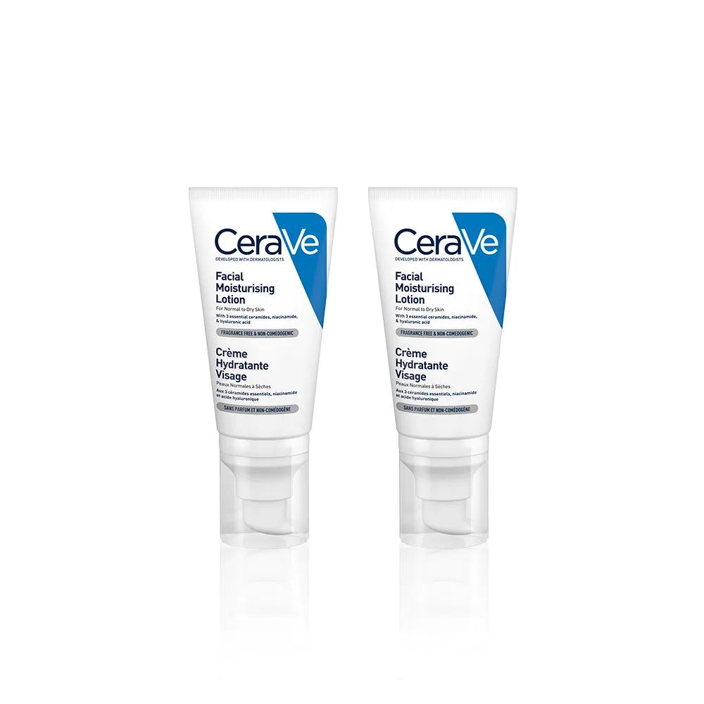 【CeraVe 適樂膚】限時特談雙入組★全效超級修護乳 52ml X2 (保濕修復)