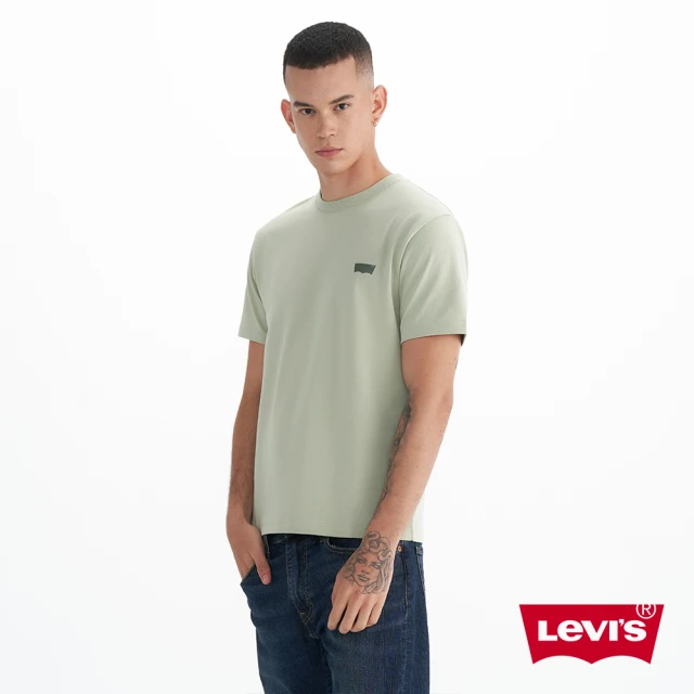 LEVIS 官方旗艦 男款 短袖T恤 / 修身版型 / LOGO TEE / 男生短袖 人氣新品 001AO-0003