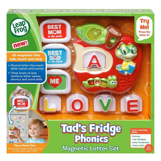 【LeapFrog】自然發音磁鐵組-蘋果限定版(每個字母採用立體浮雕呈現)