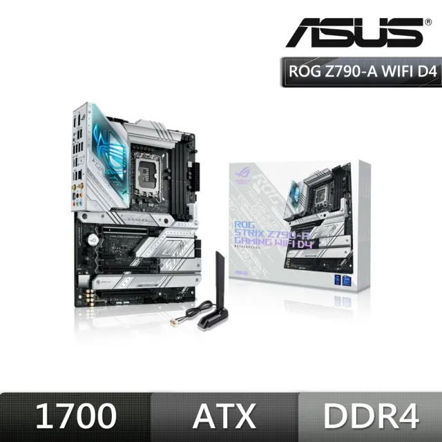 【ASUS 華碩】ROG STRIX Z790-A GAMING WIFI D4+I7 12700K(M+C組合包)