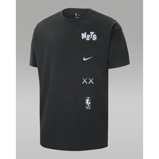 【NIKE 耐吉】短袖 上衣 T恤 運動 休閒  男 女 AS BKN M NK CTS CE LGO M90 TEE 黑色(FN2017010)