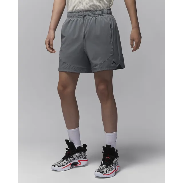 【NIKE 耐吉】短褲 運動褲 休閒 男 AS M J DF SPRT WOVEN SHORT Jordan 喬丹 烟灰(FN5843084)