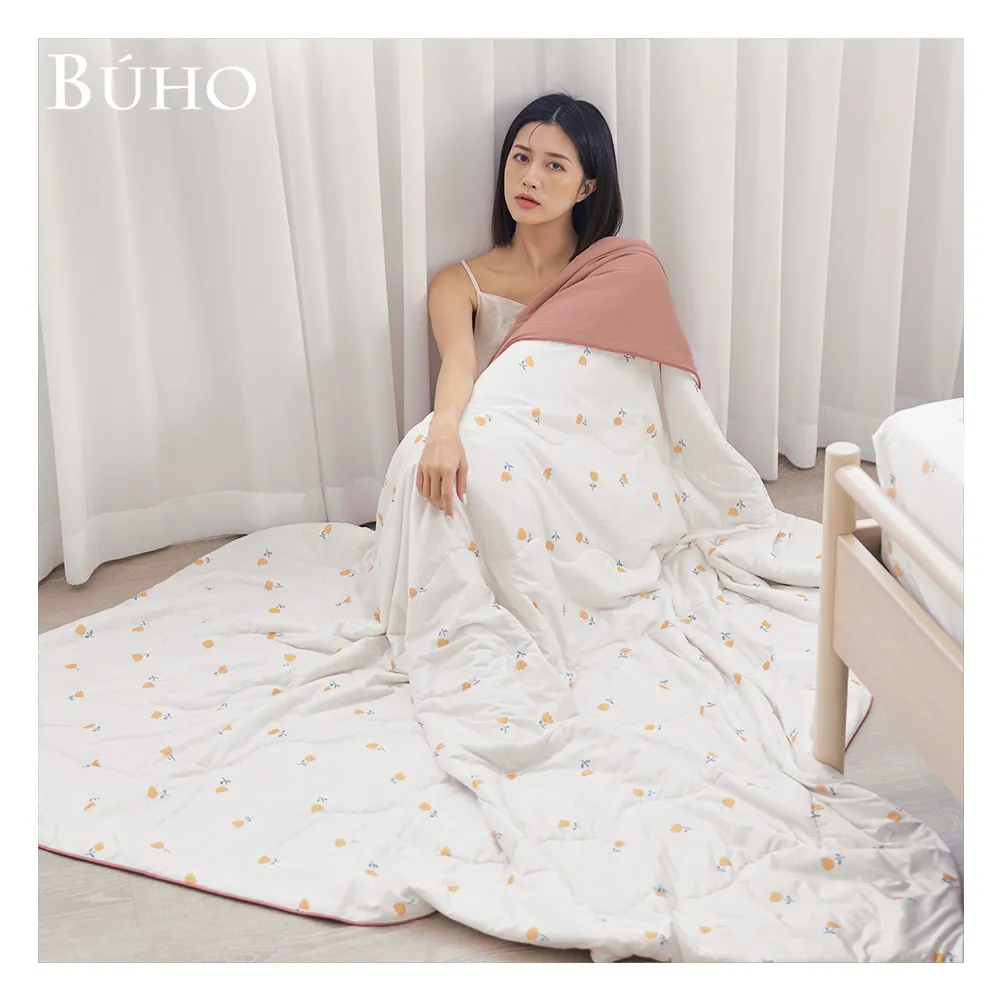 【BUHO 布歐】買一送一 激凍冰紗竹纖維涼被-雙人180x200cm涼被 冰冰被 夏被(多款任選)