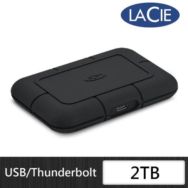 LaCie 萊斯 Rugged SSD Pro 2TB 2.5吋SSD可攜式行動硬碟(Type C / Thunderbolt)
