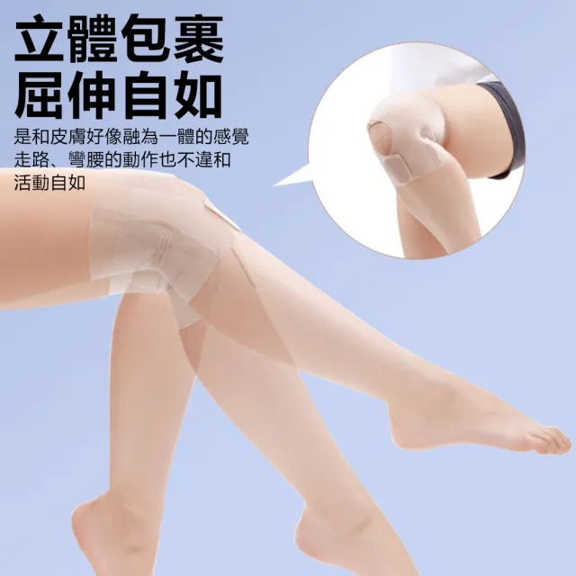 【Nil】日本超薄運動護膝帶 透氣排汗膝關節護具 男女髕骨固定帶(1入)