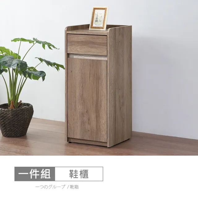 【時尚屋】[XV11]松浦灰橡1.3x3尺鞋櫃XV11-K122(免運費/免組裝/鞋櫃)